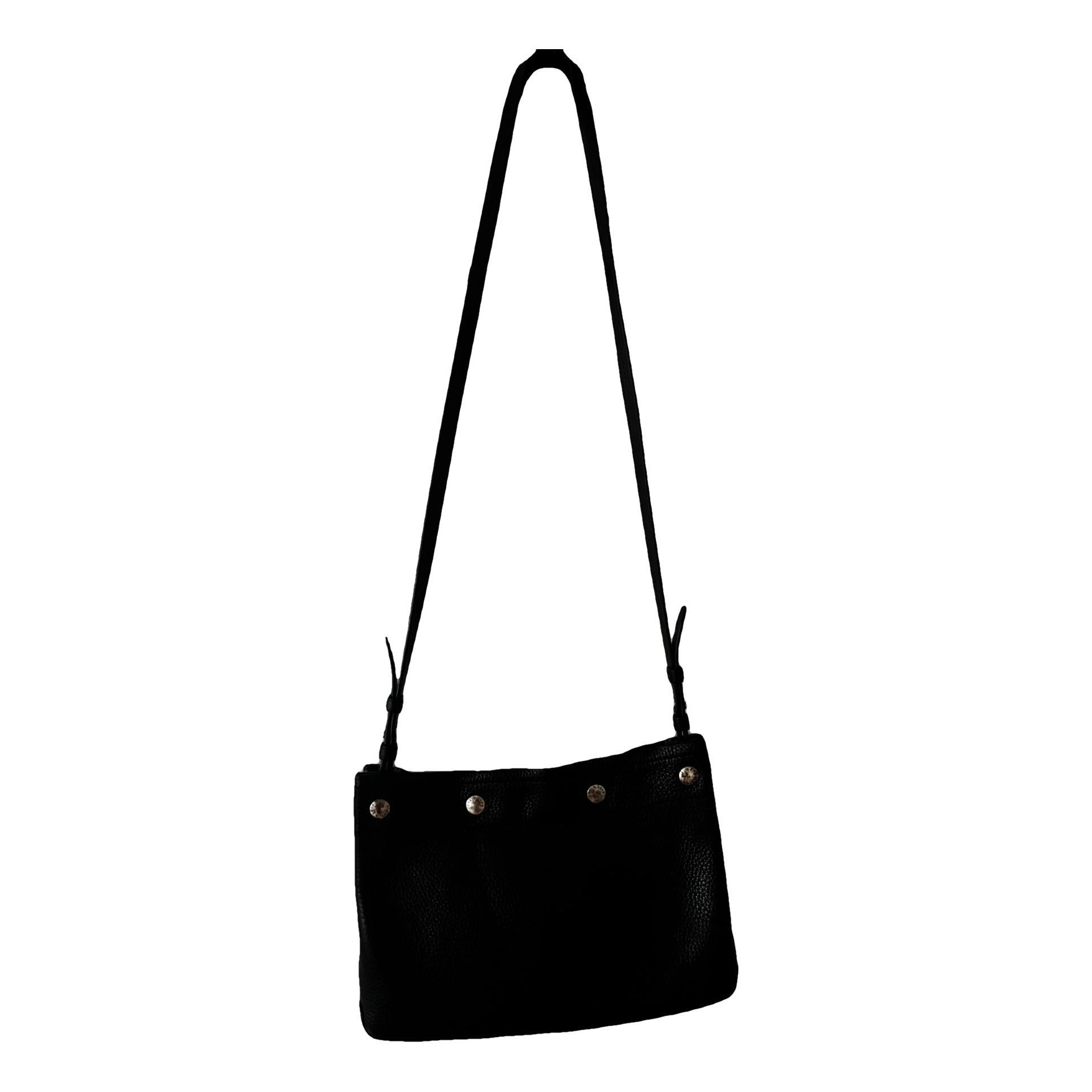 Leather crossbody bag