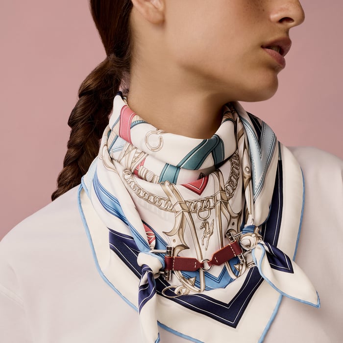 Double D Sangle Scarf Ring