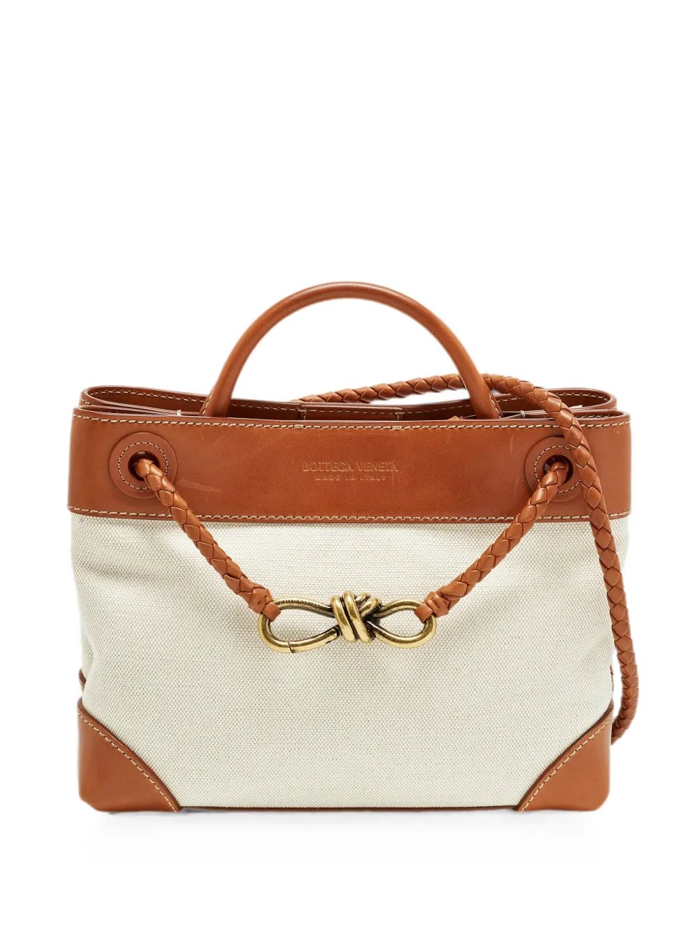 Andiamo braided tote bag