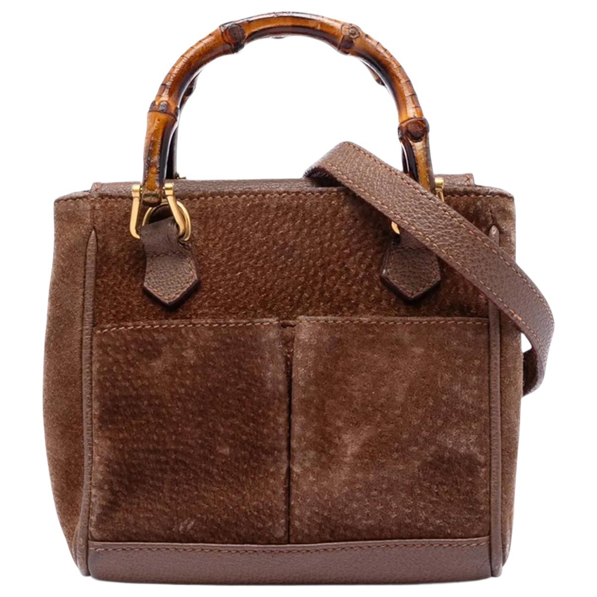 Bamboo leather satchel