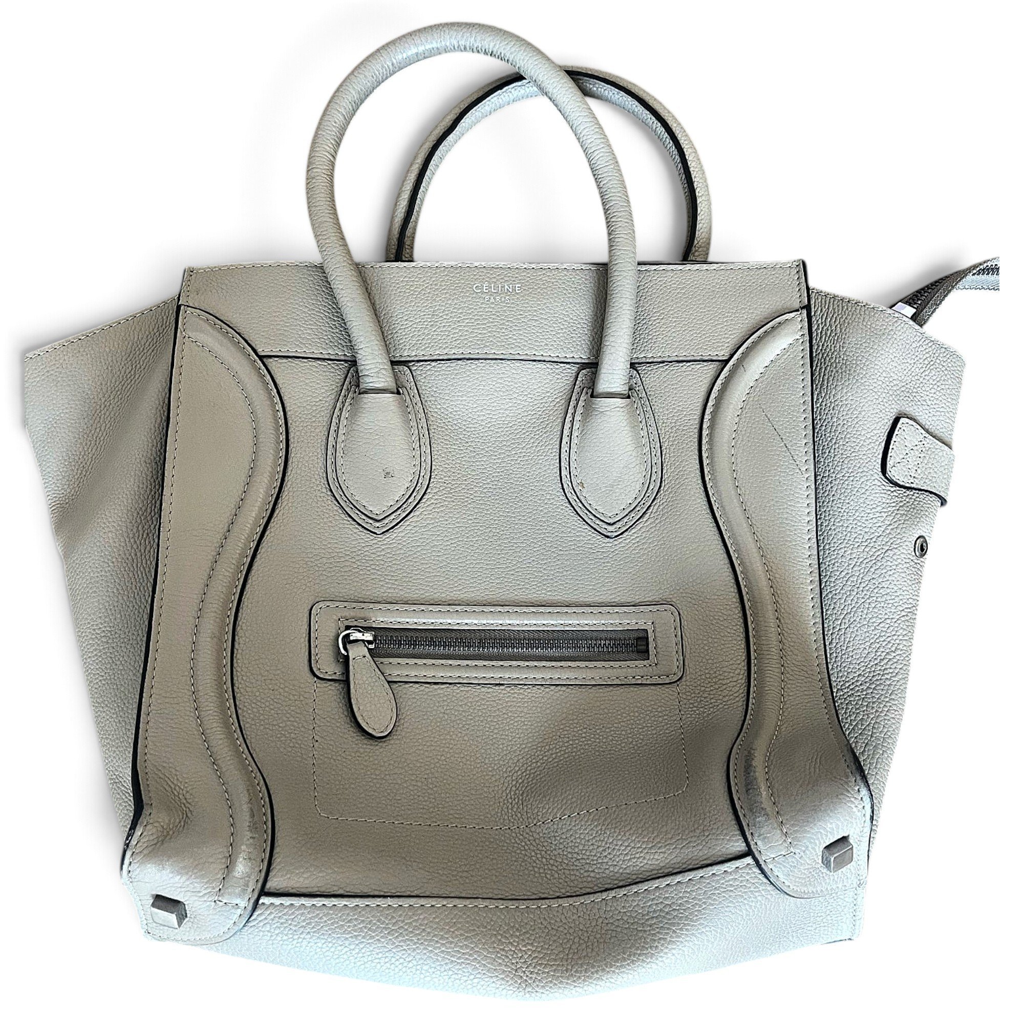 Luggage leather handbag