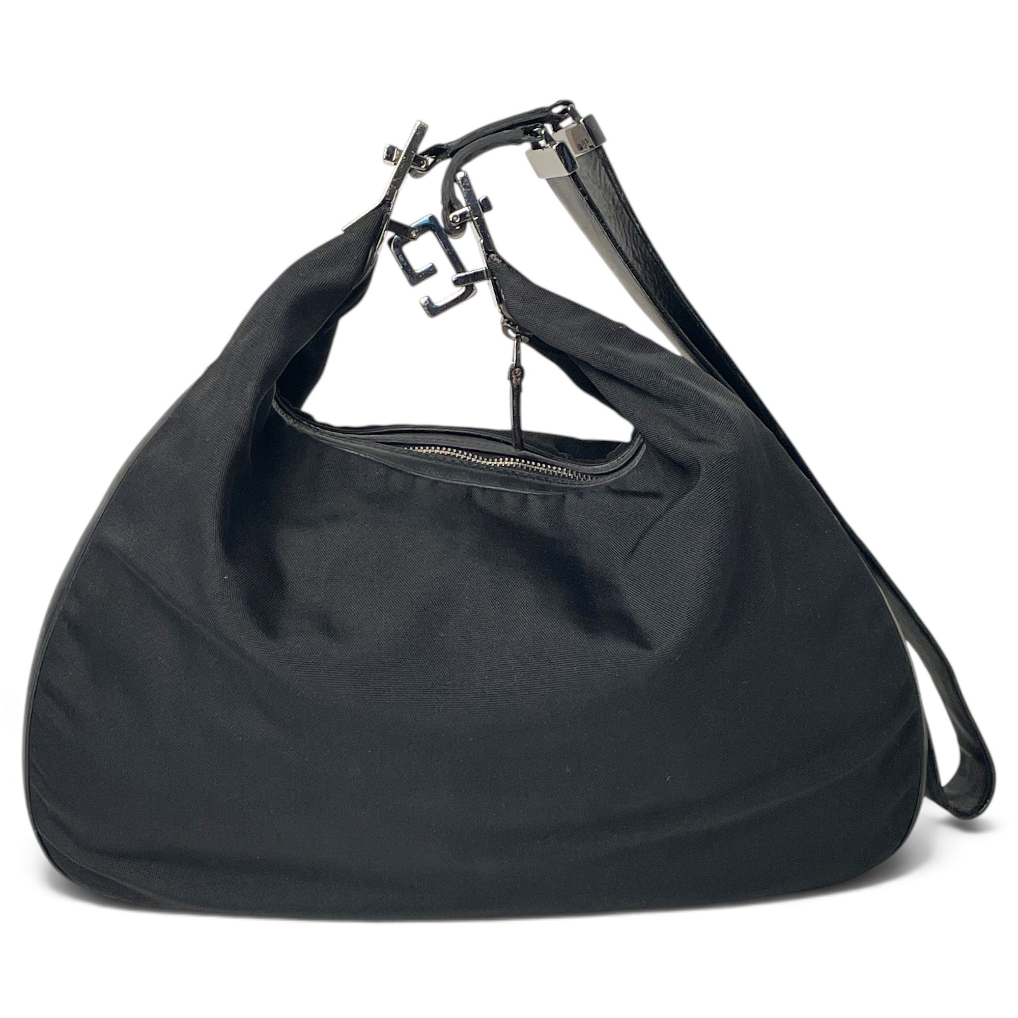 Hobo leather handbag