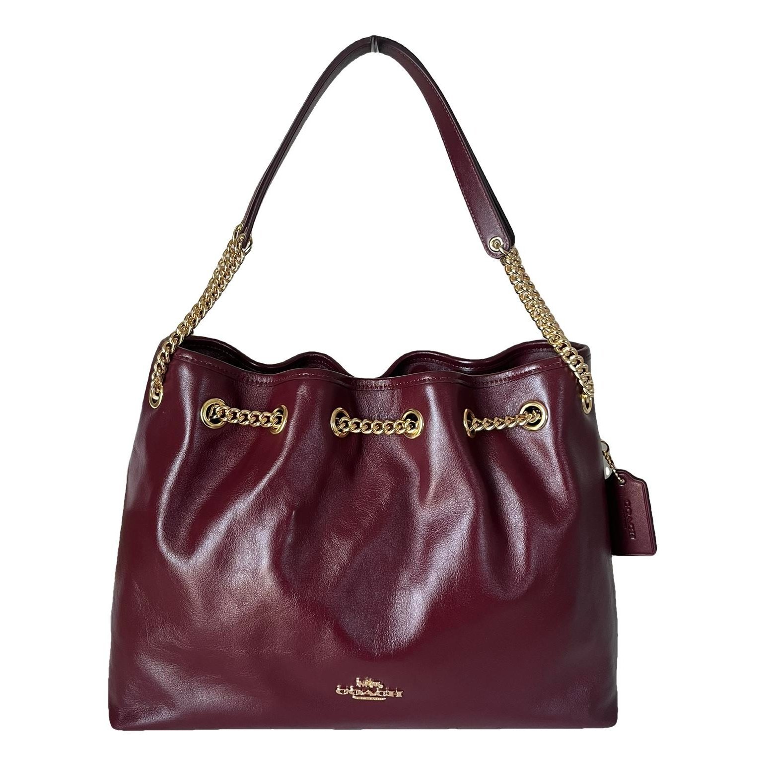 Leather handbag