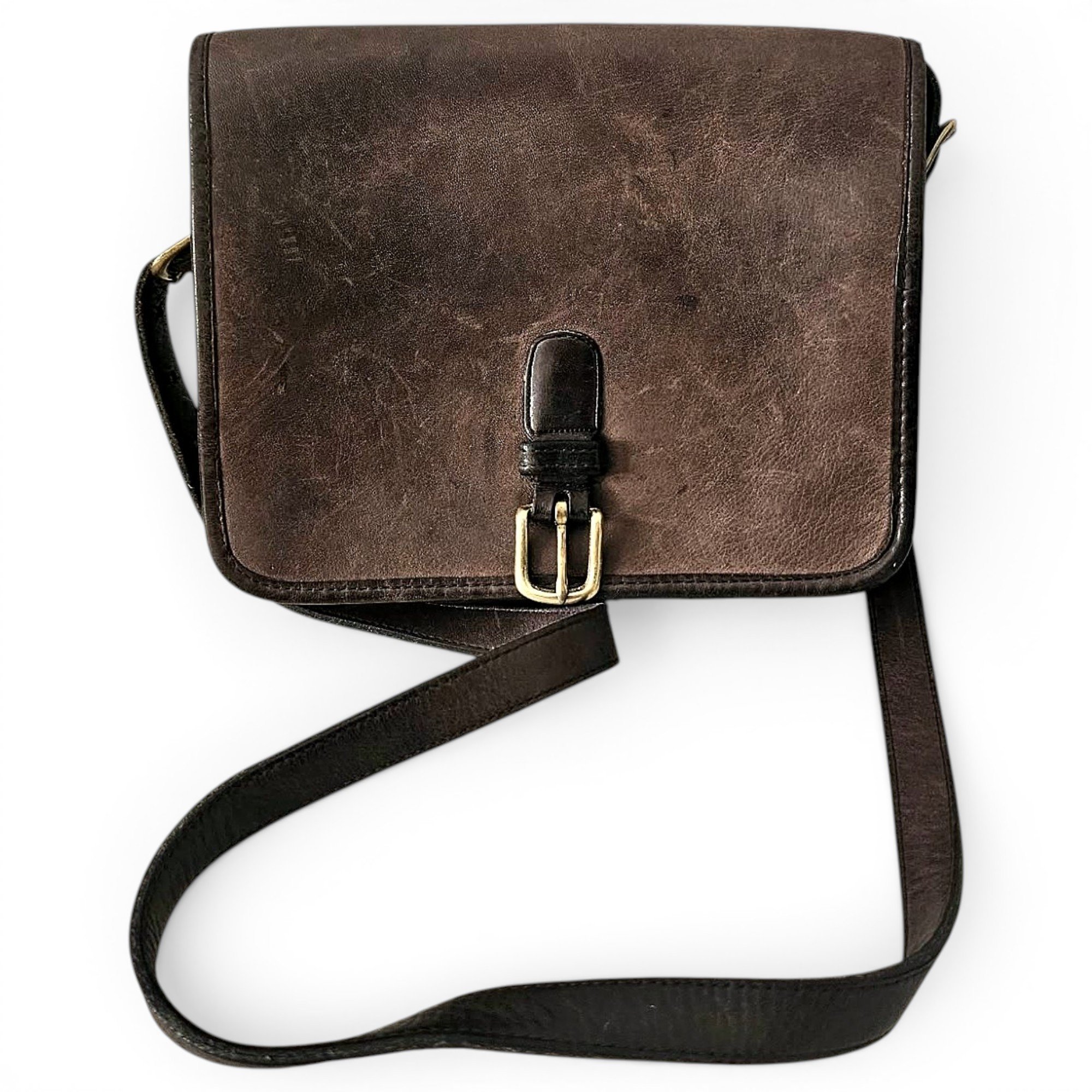 Leather crossbody bag