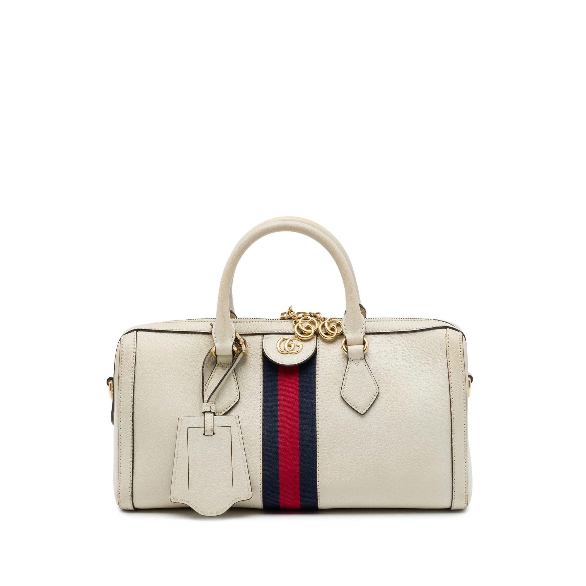 Ophidia leather handbag