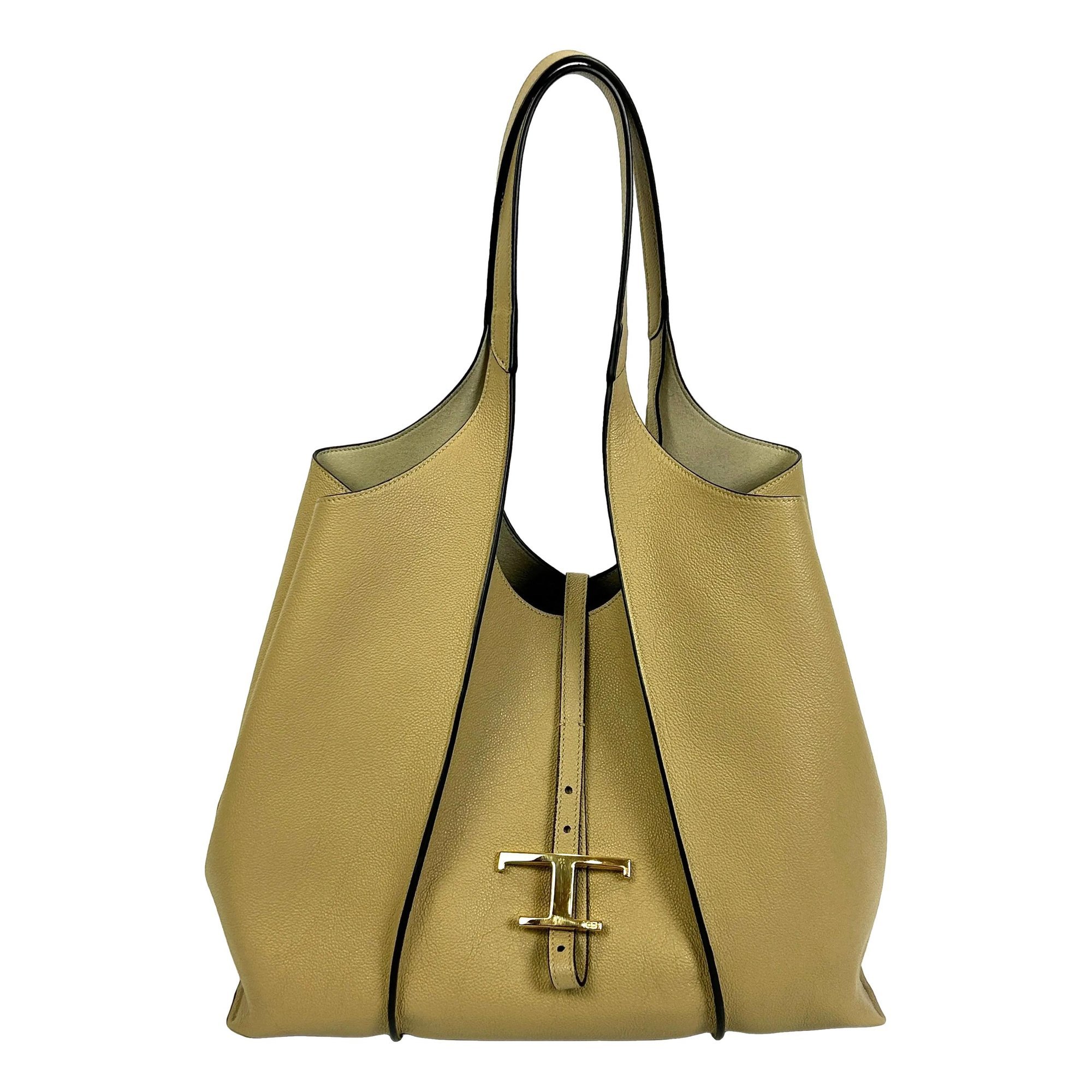 Leather tote