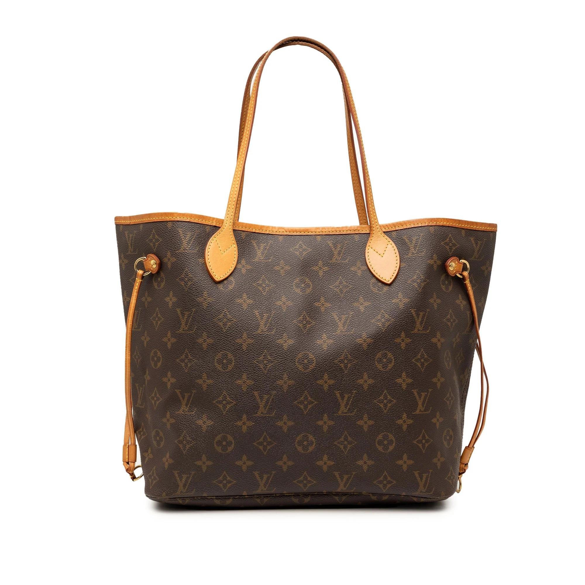 Neverfull leather tote