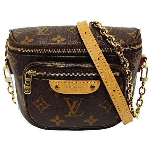 Croisé Utility leather handbag