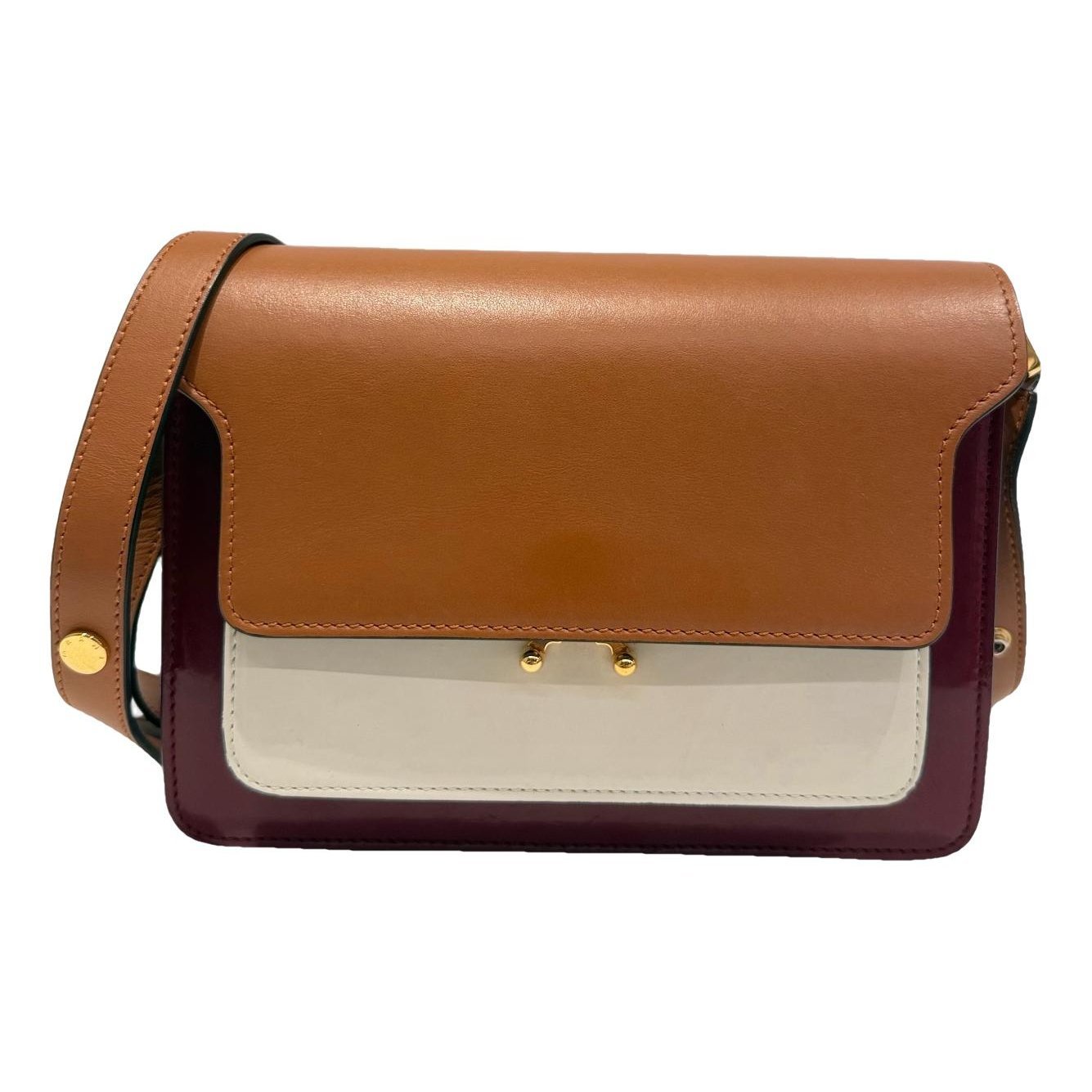 Marni Trunk leather handbag