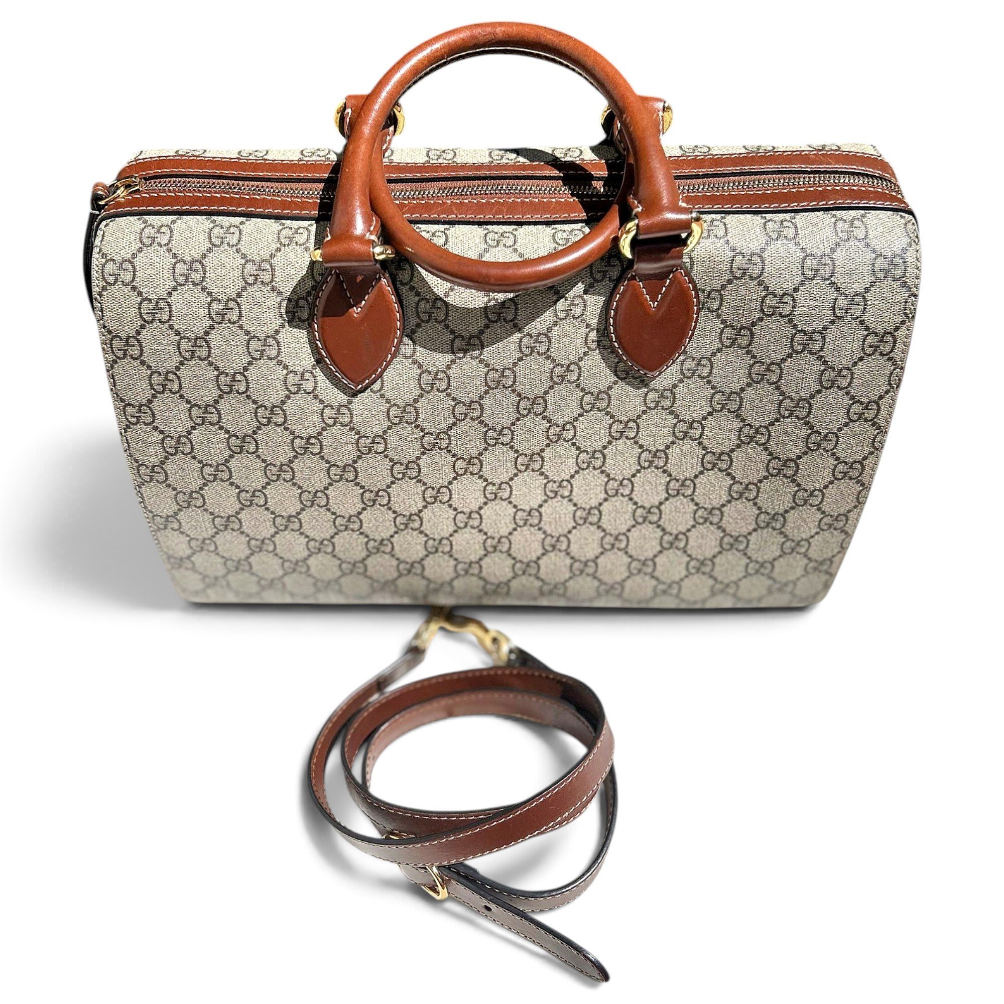 Ophidia leather handbag