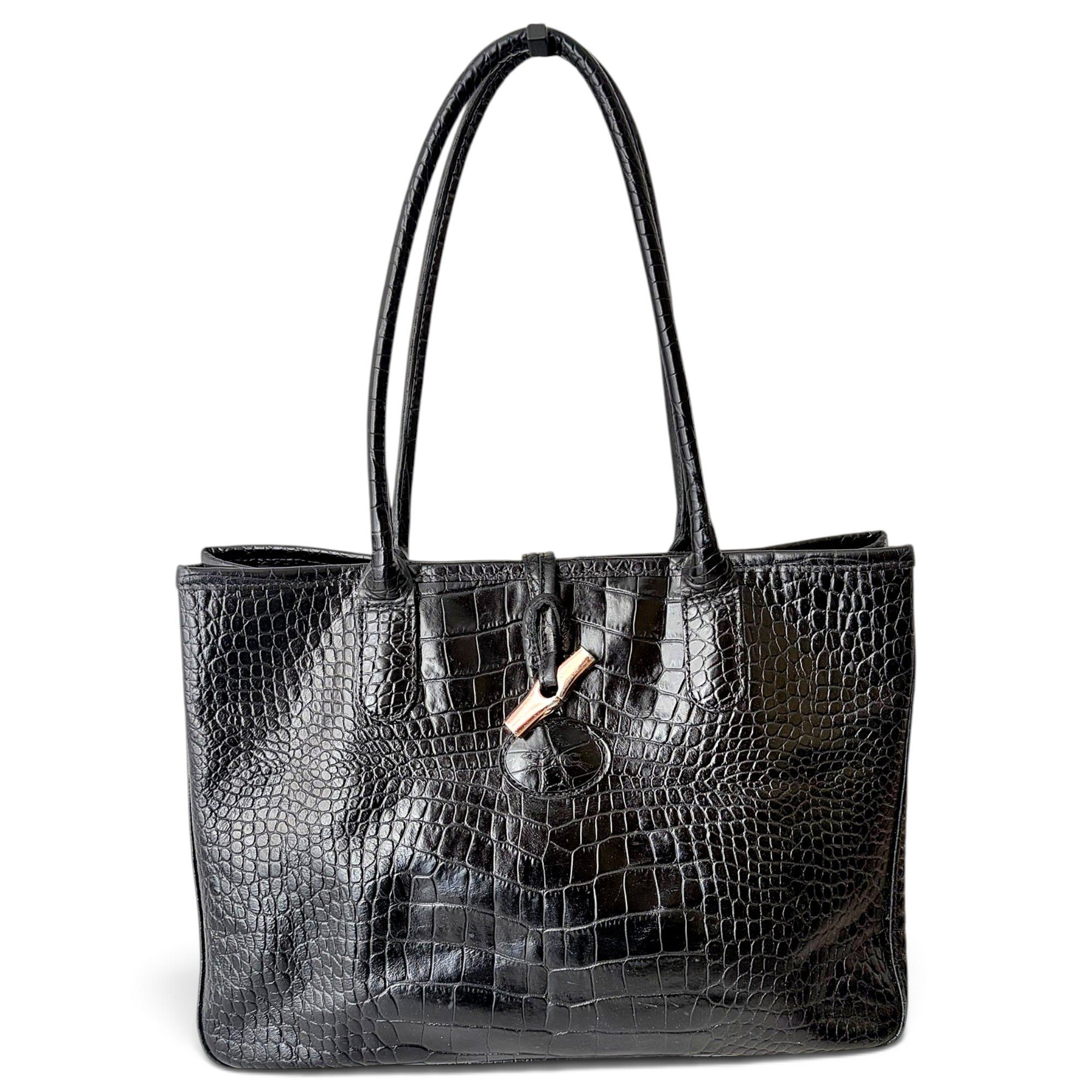 Leather handbag