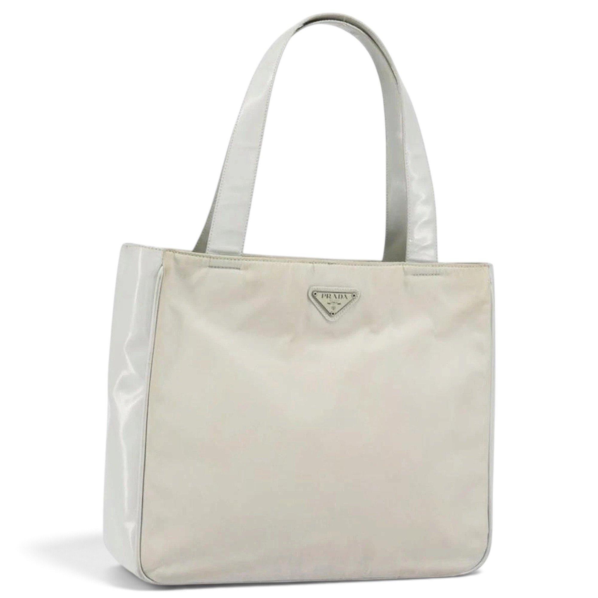 Leather tote