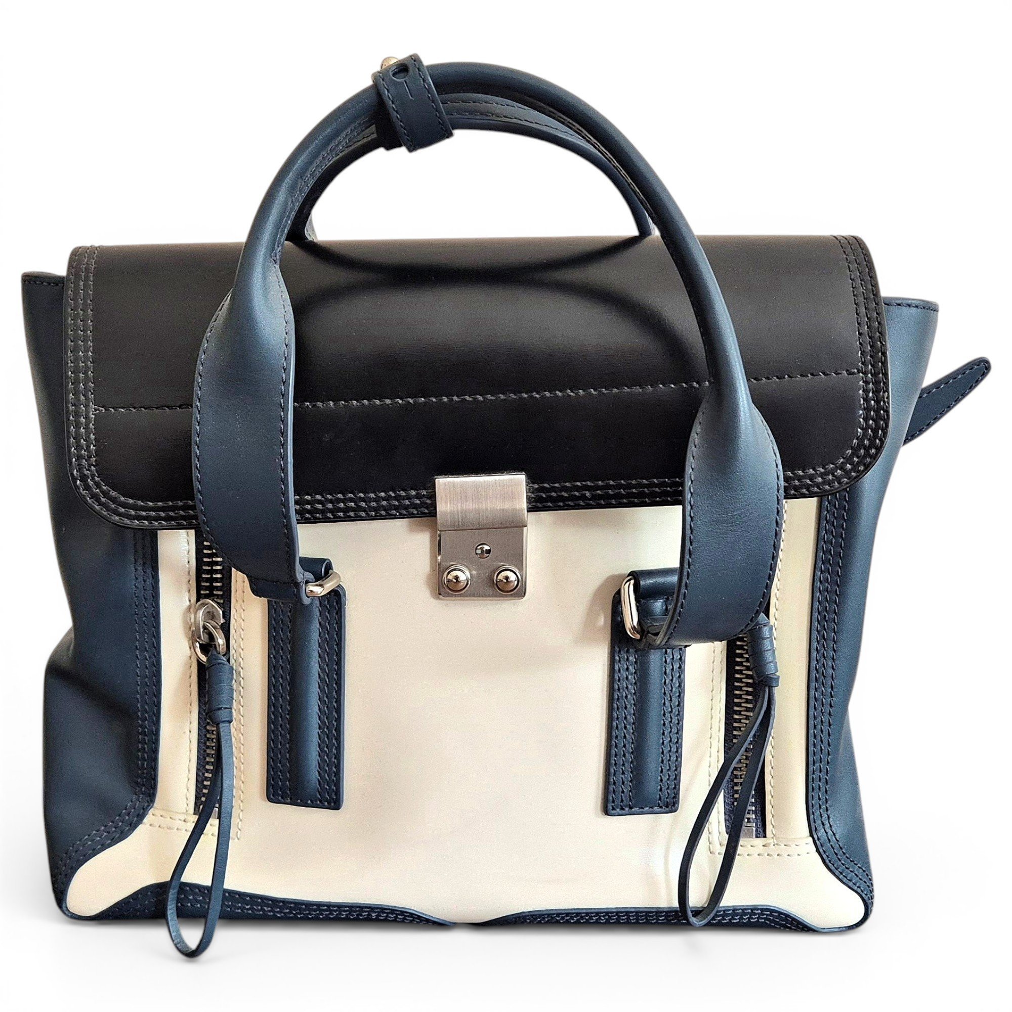 Pashli leather satchel