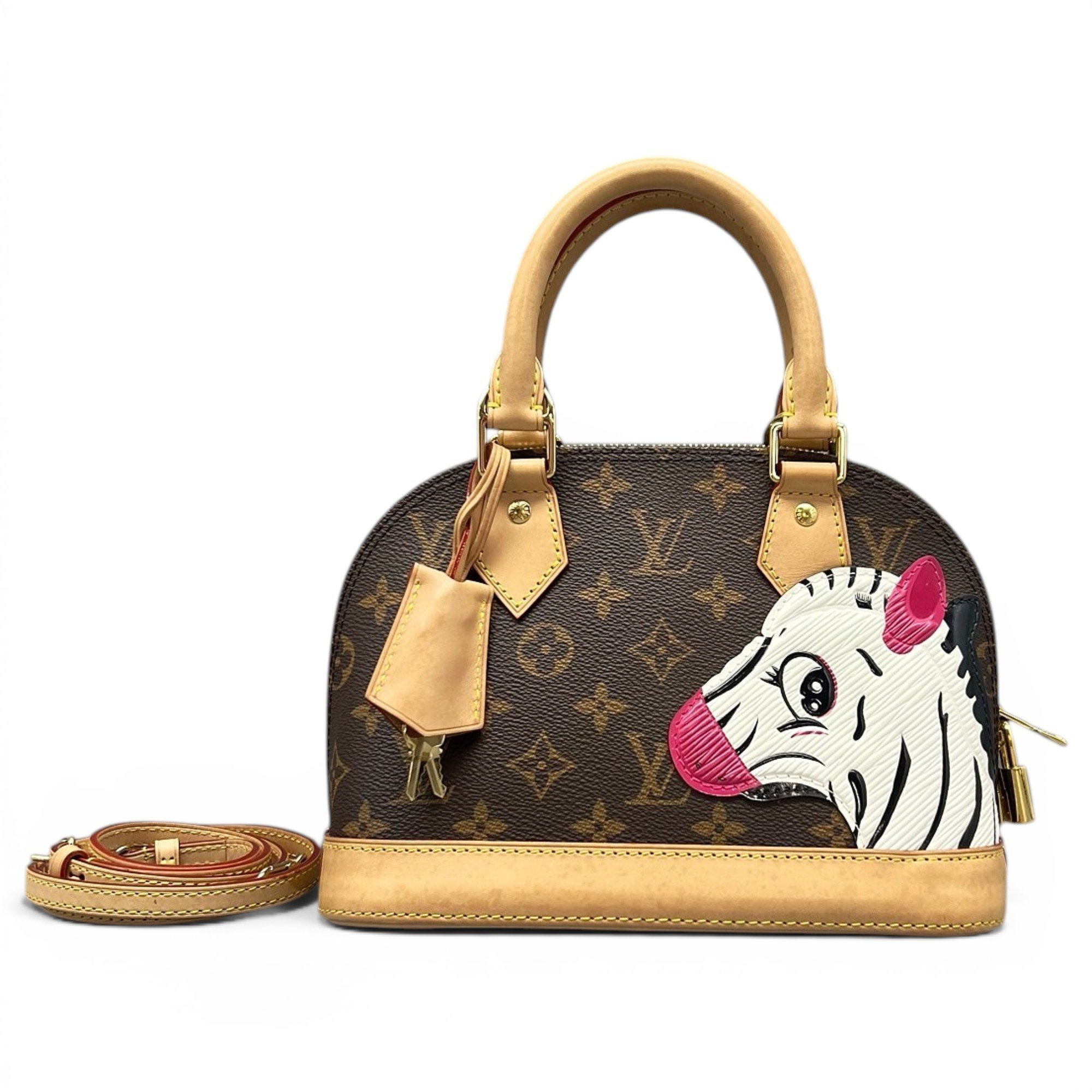 Alma BB leather handbag