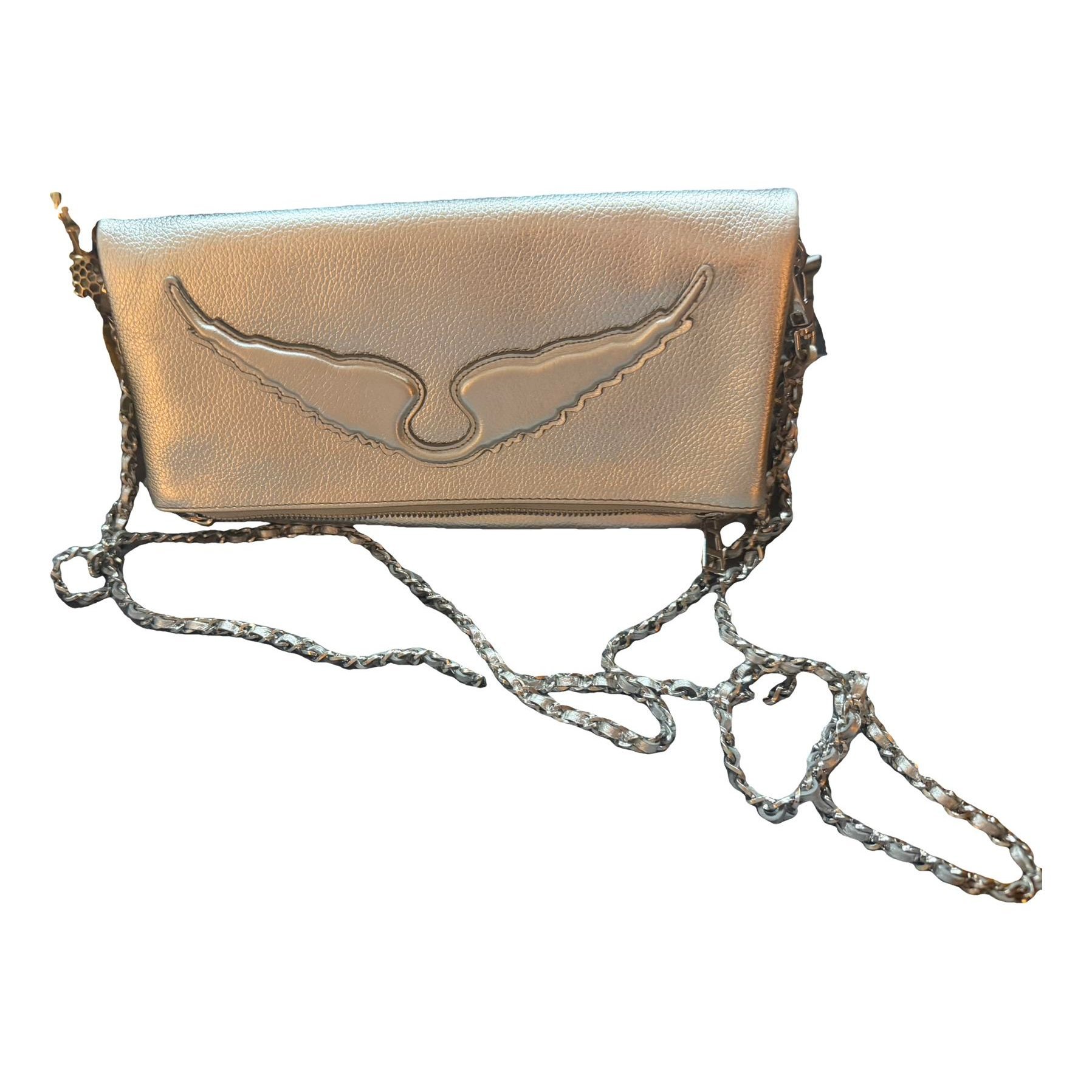 Rock leather crossbody bag