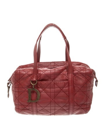 Dior Cannage Top Handle Bag