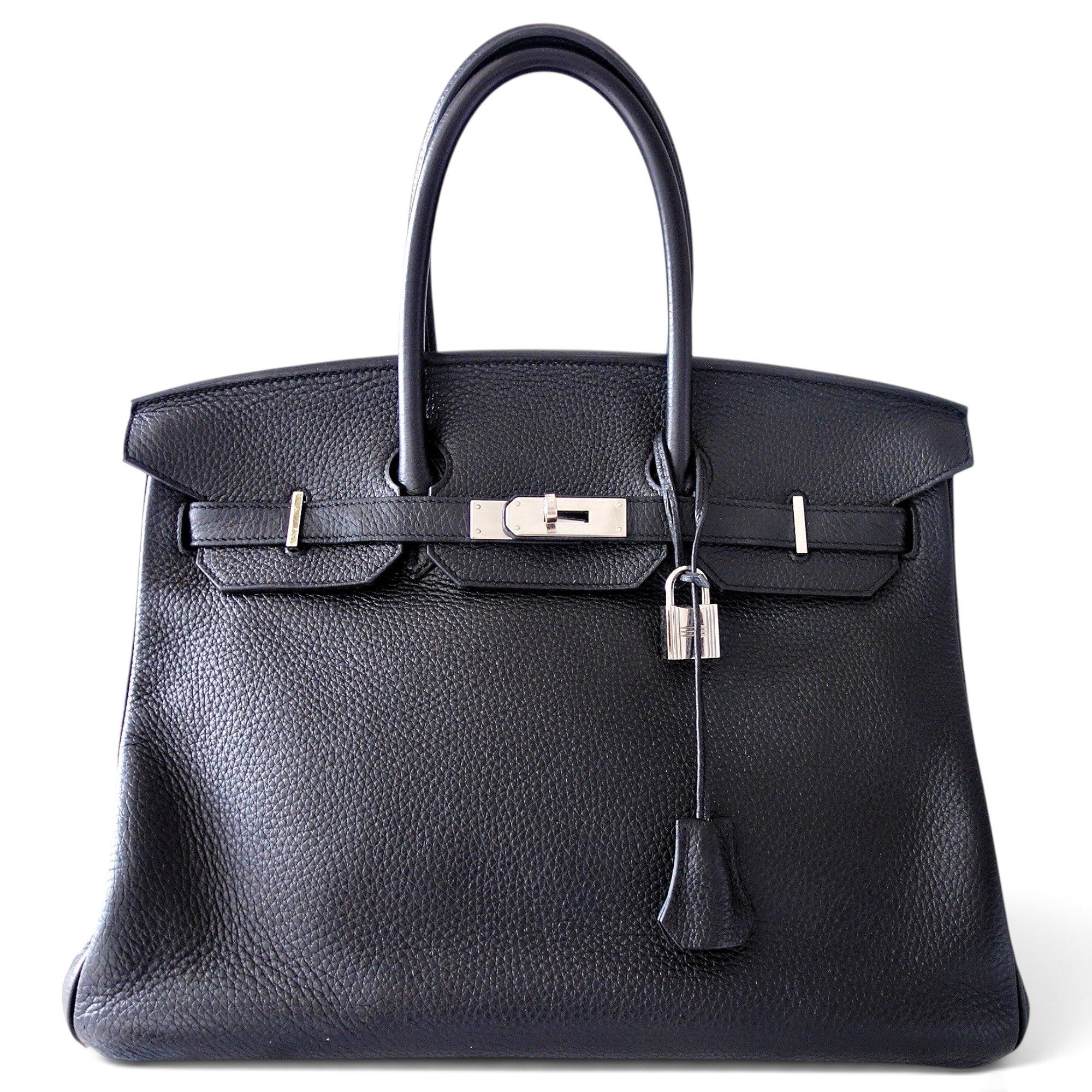 Birkin 35 leather handbag