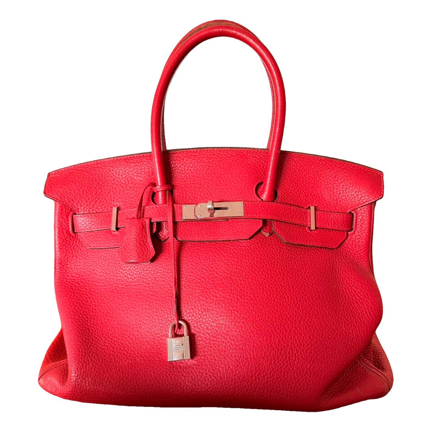 Birkin 40 leather handbag