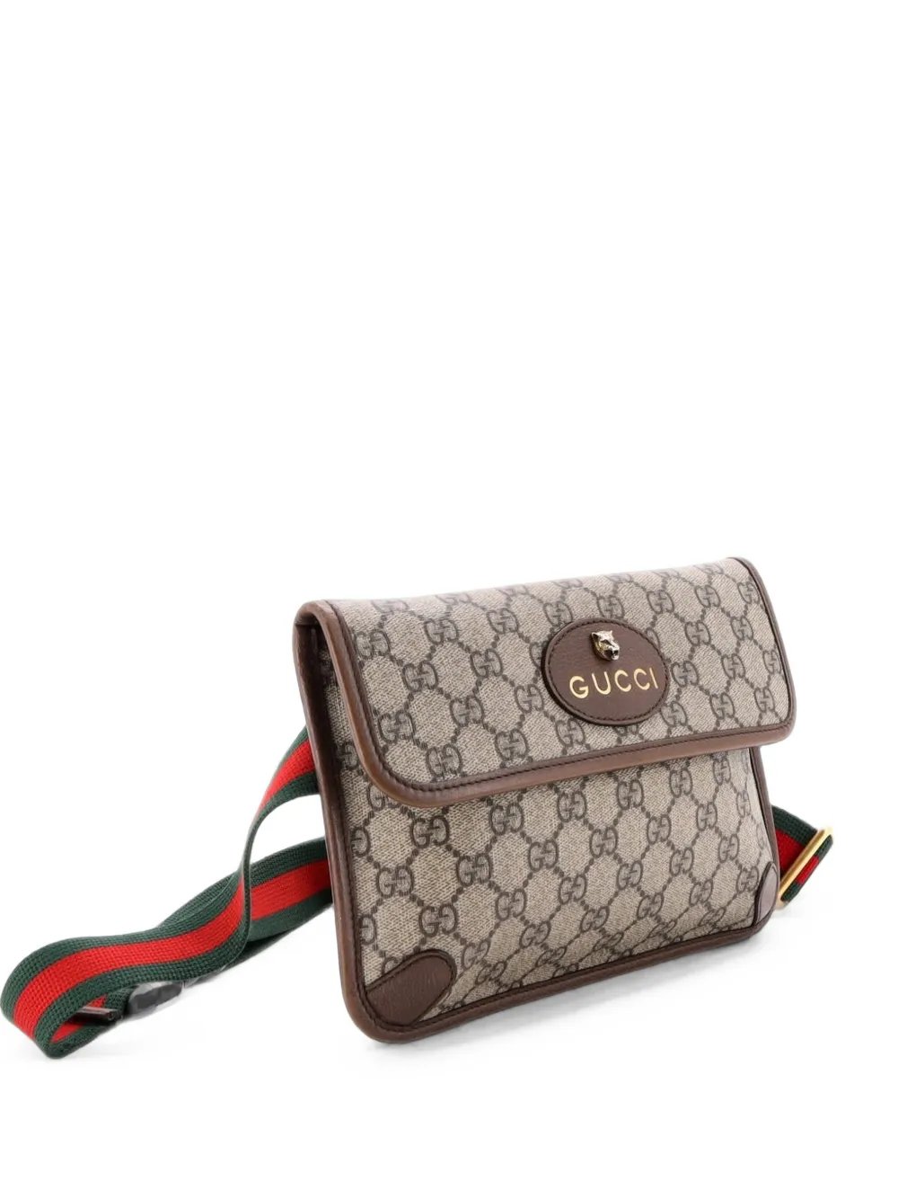Neo Vintage Flap GG Coated Canvas belt bag