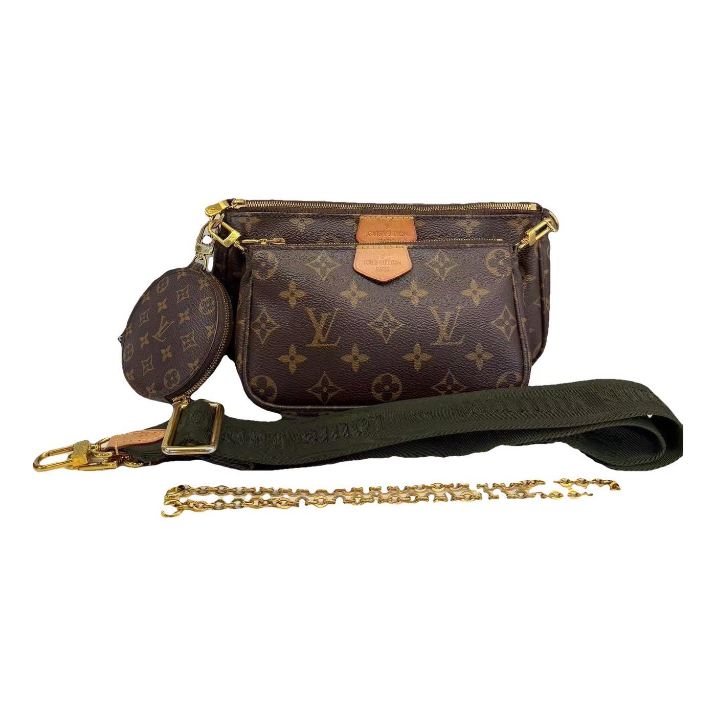 Multi Pochette Accessoires leather handbag