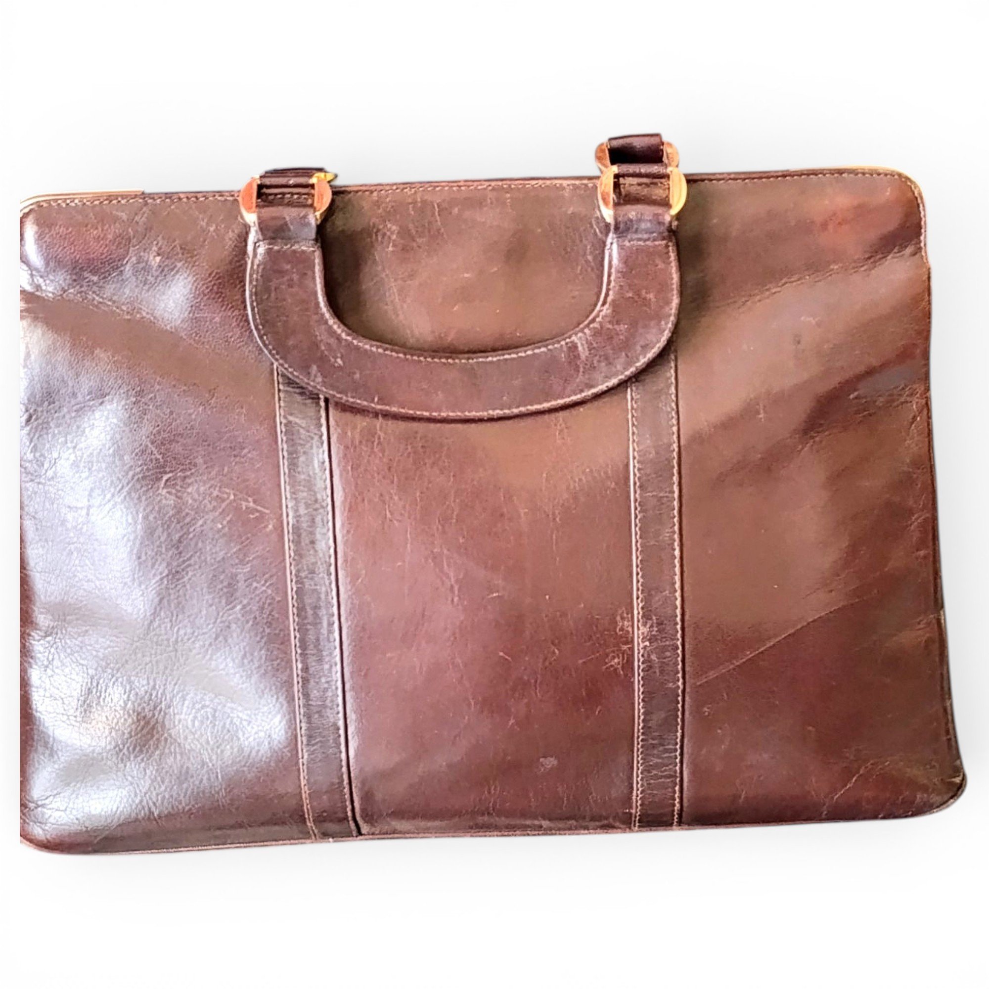 Leather handbag