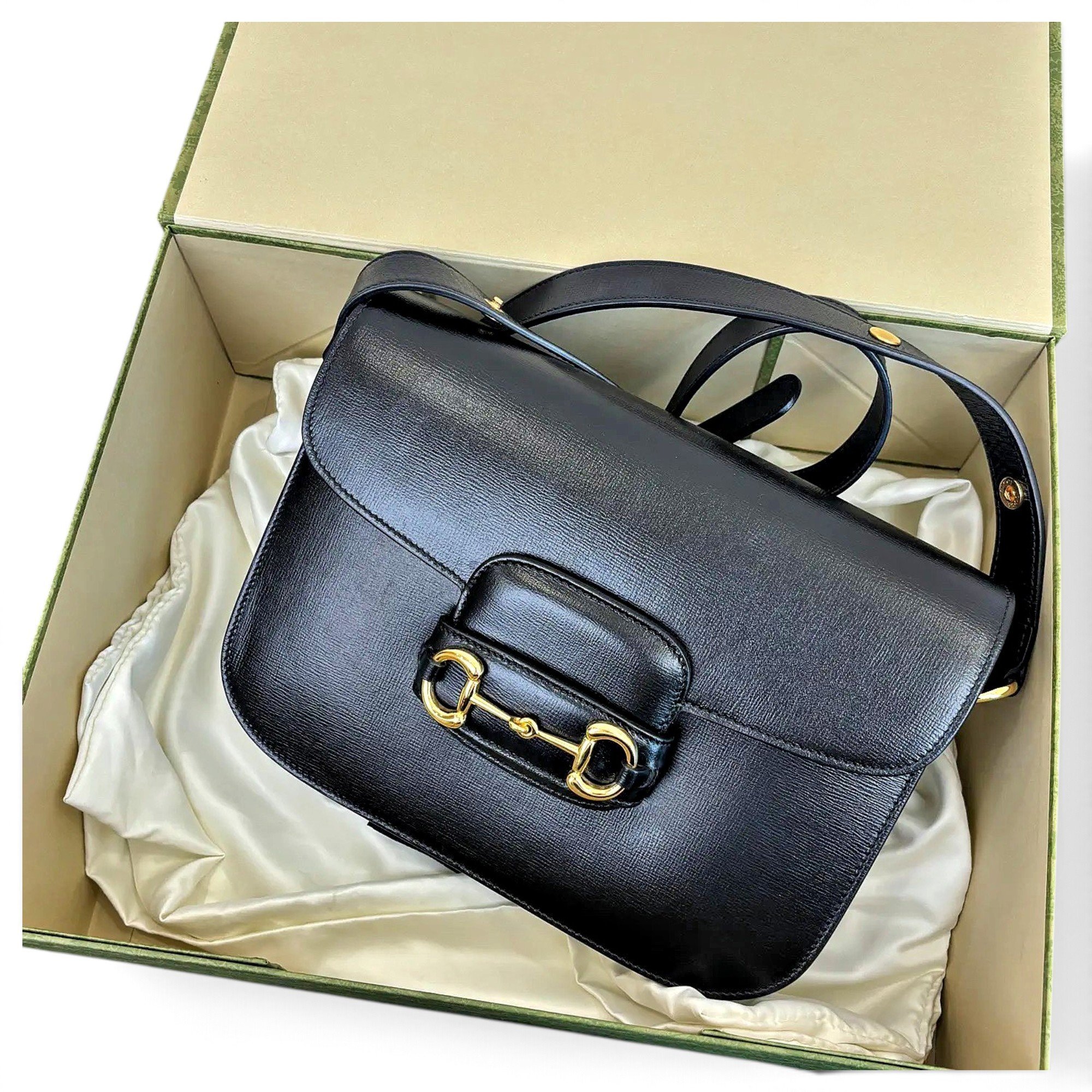 Horsebit 1955 leather handbag