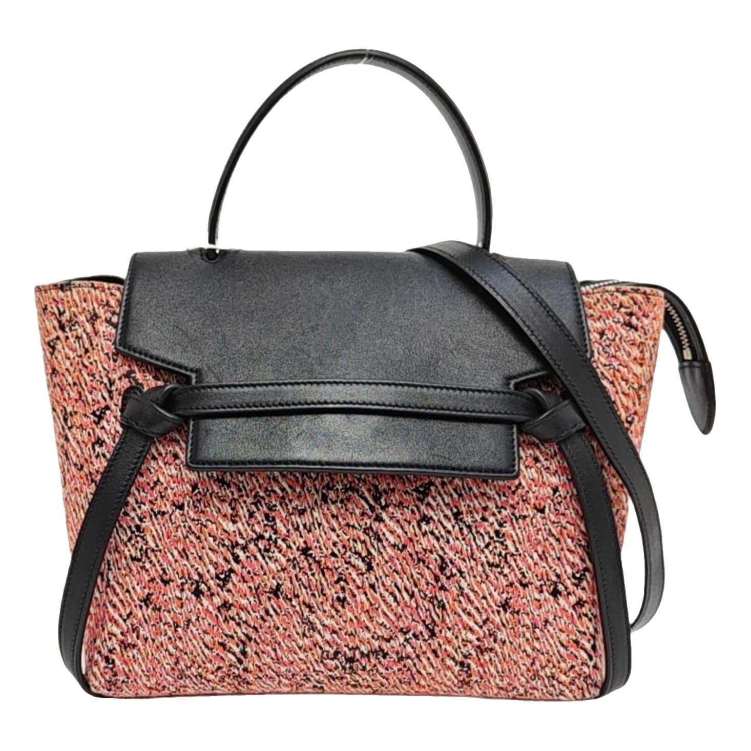 Belt cloth handbag