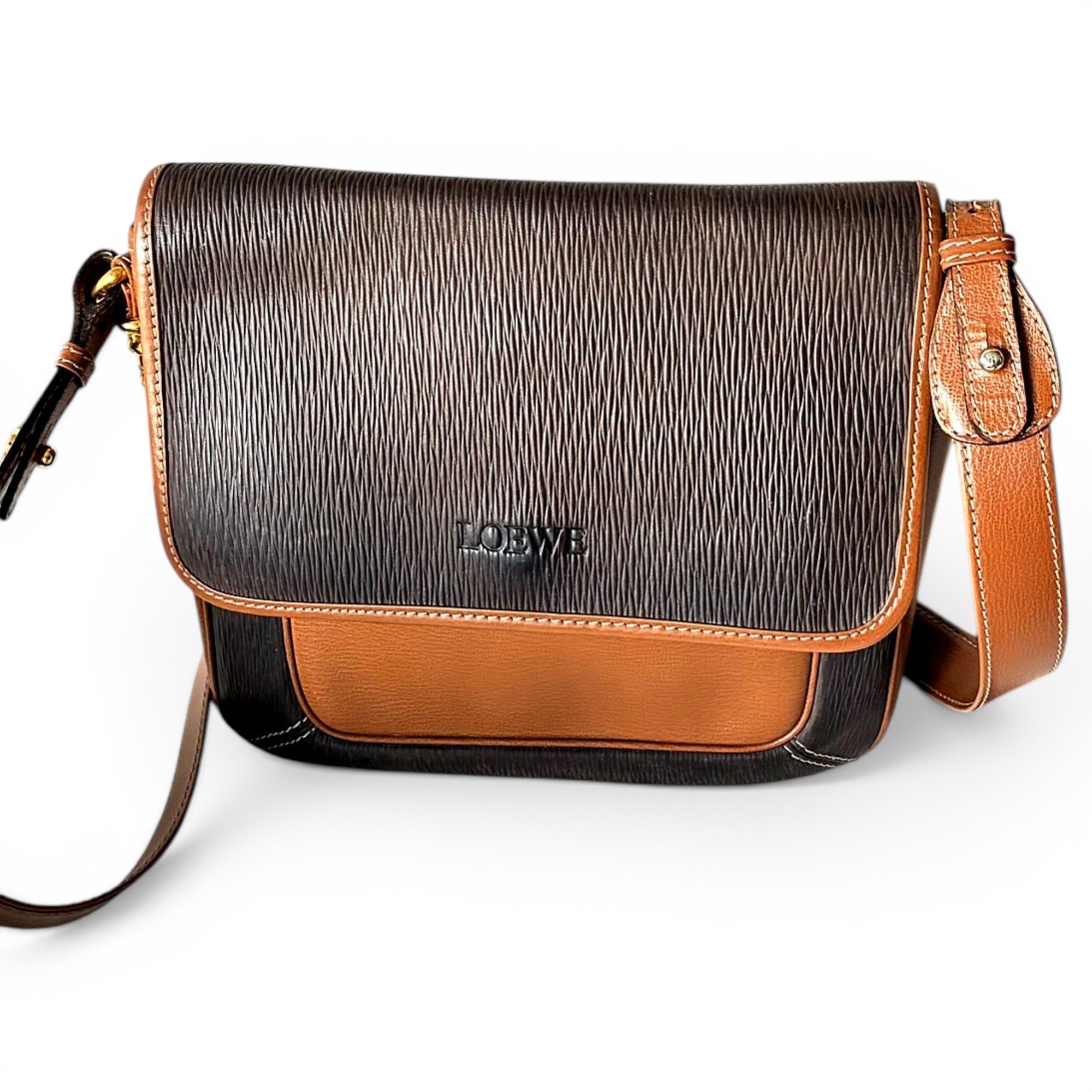 Leather handbag