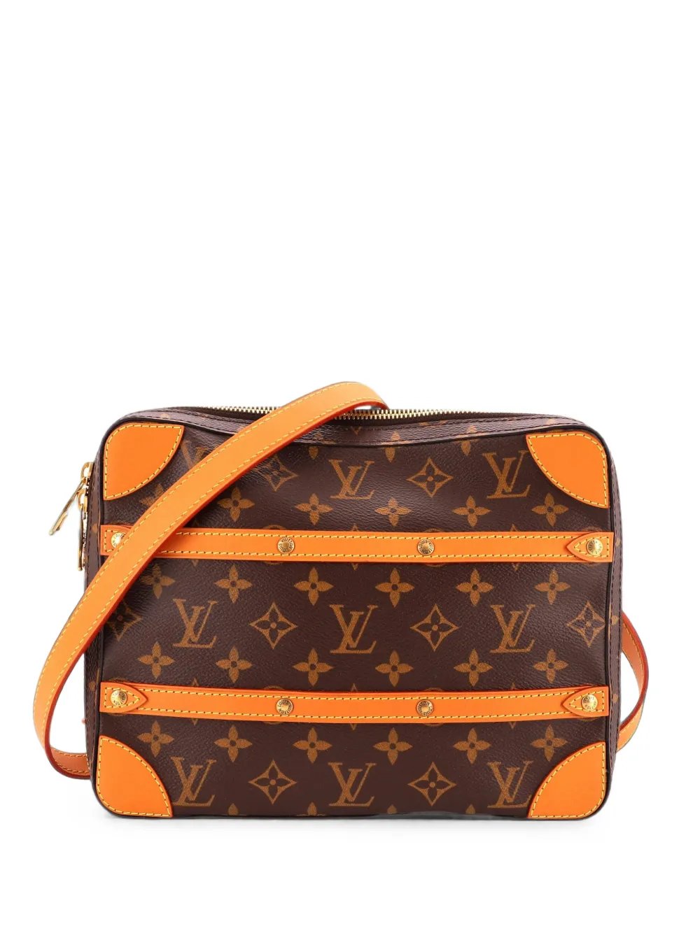 Soft Trunk Messenger Bag Monogram Canvas PM crossbody bag