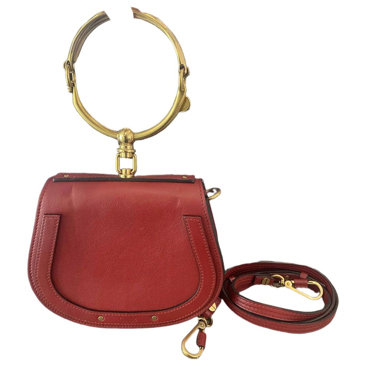 Bracelet Nile leather crossbody bag