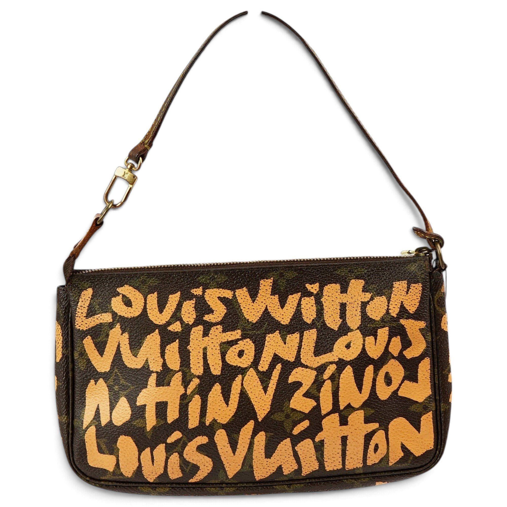 Pochette Accessoire leather handbag