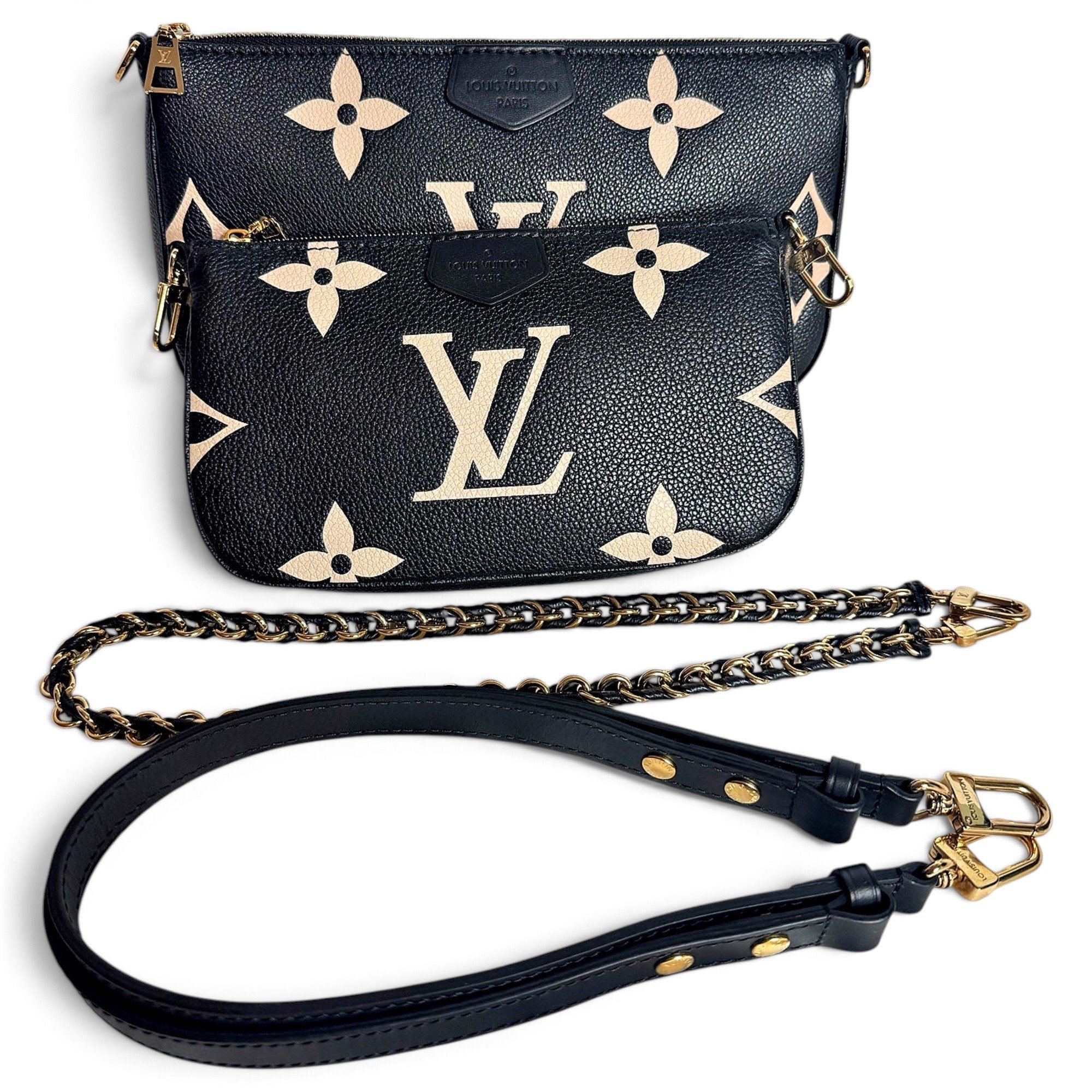 Multi Pochette Accessoires leather handbag