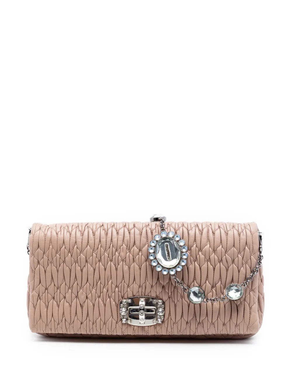 2010-2026 Matelasse Nappa Crystal Chain satchel