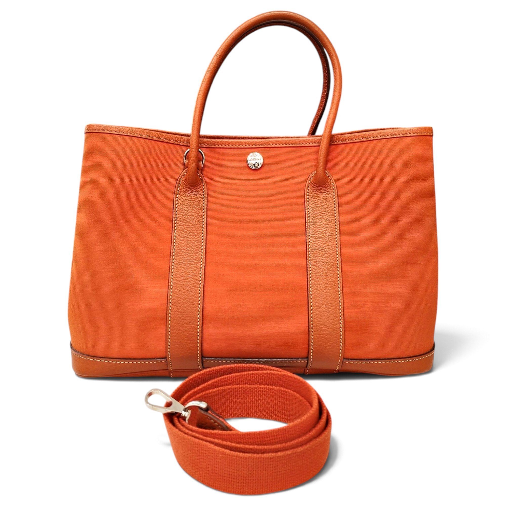 Garden Party leather tote