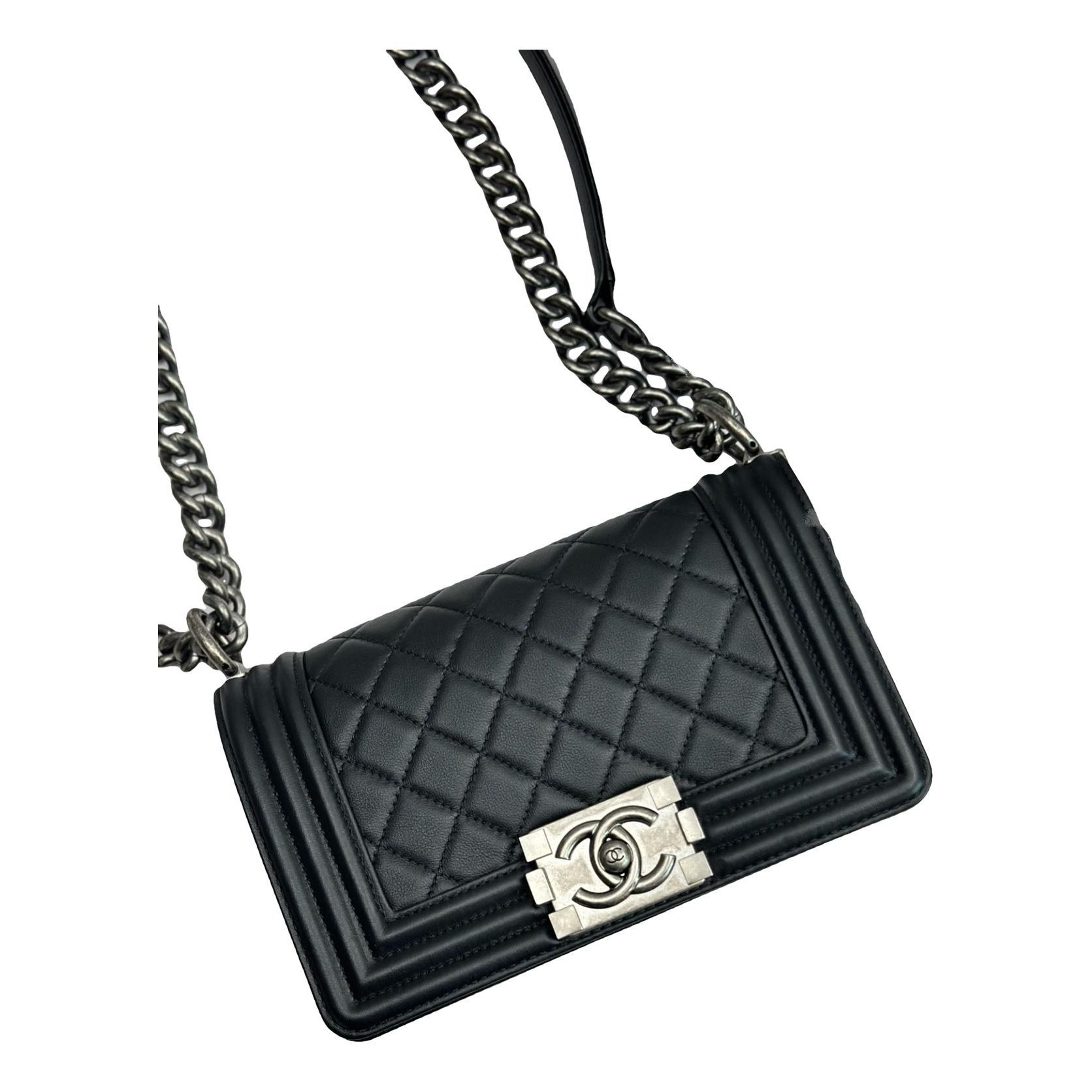Boy leather handbag