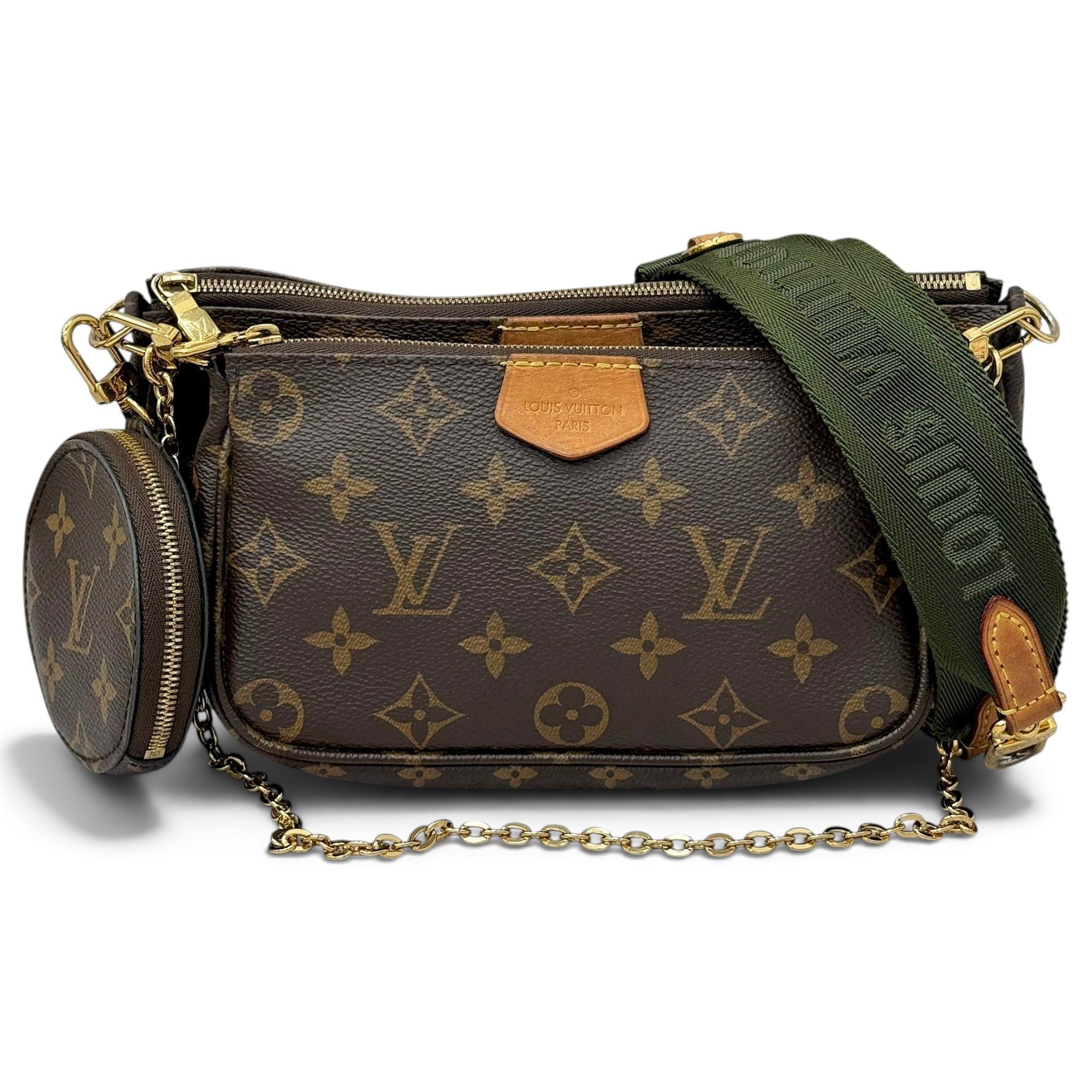 Multi Pochette Accessoires leather handbag