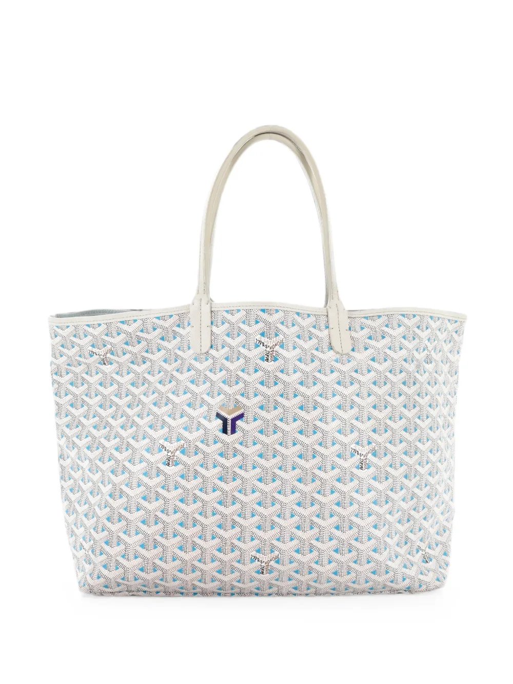 Saint Louis Claire Voie Coated Canvas PM tote bag