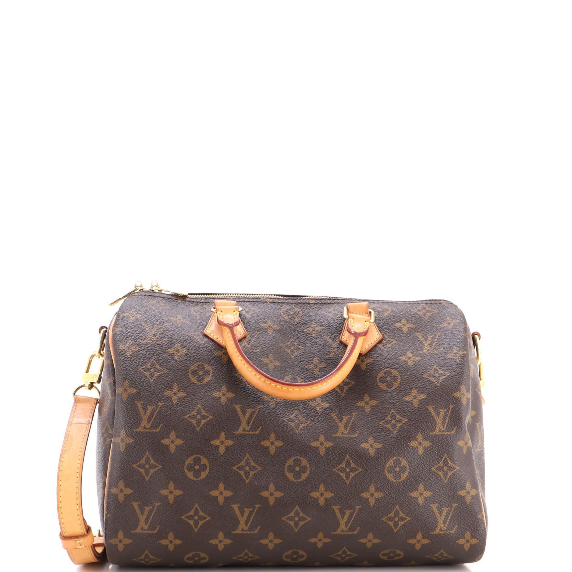 Speedy Bandouliere Bag Monogram Canvas 30