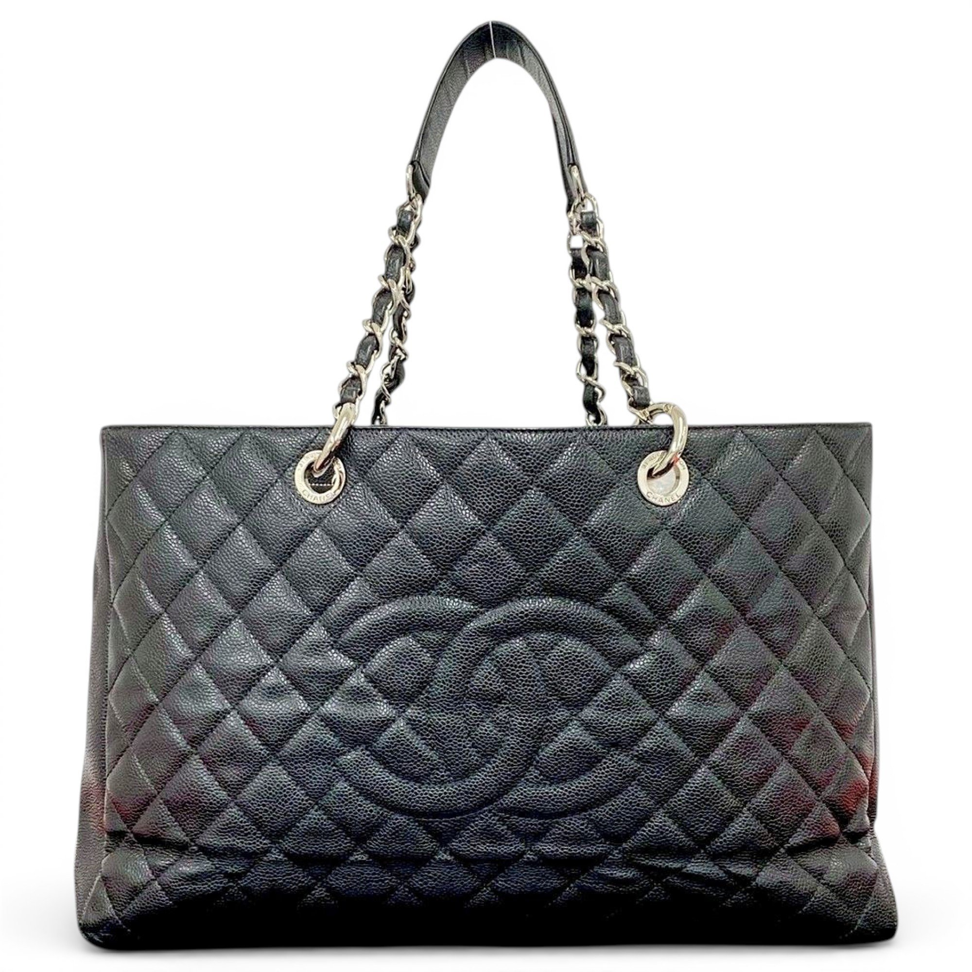 Leather tote