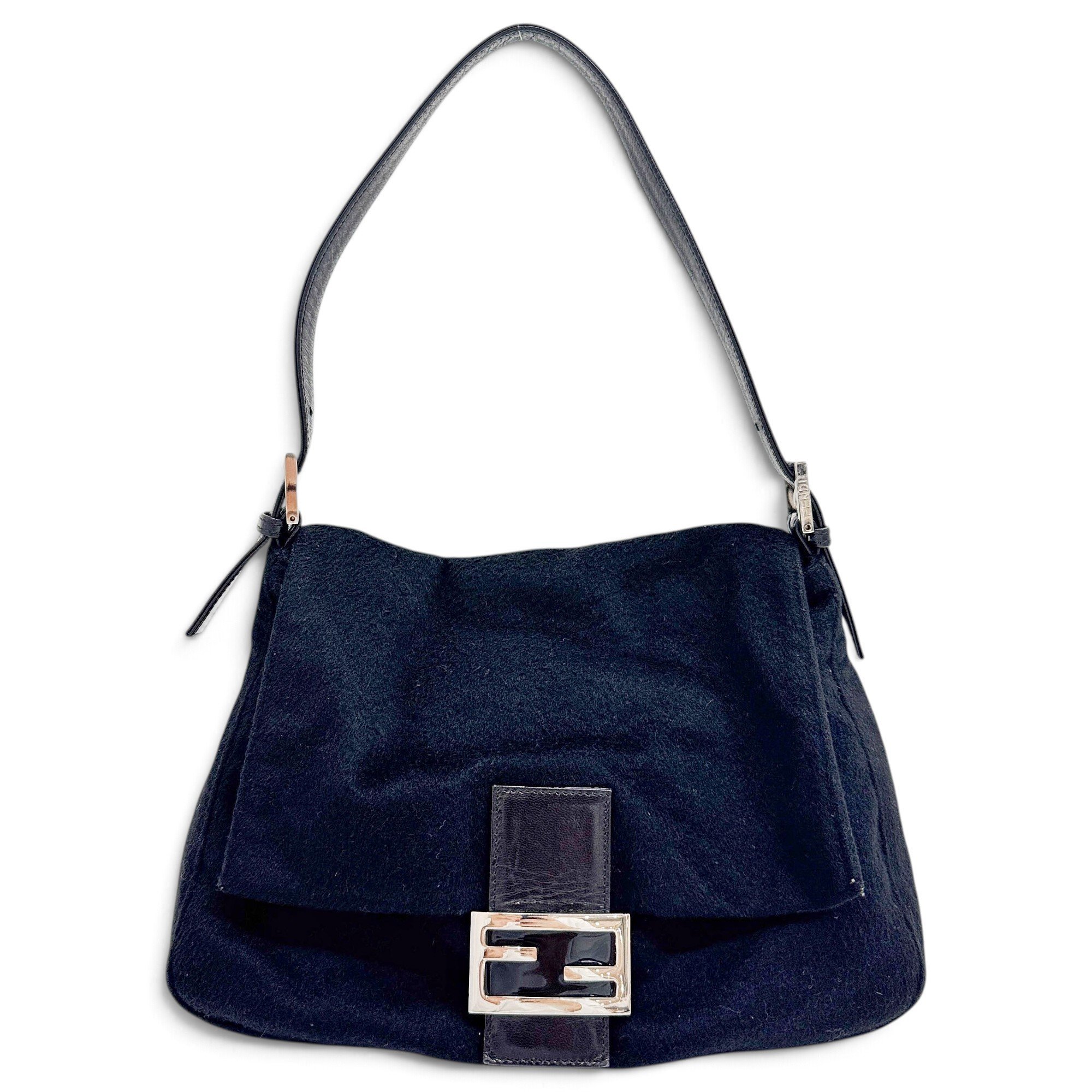 Mamma Baguette cashmere handbag