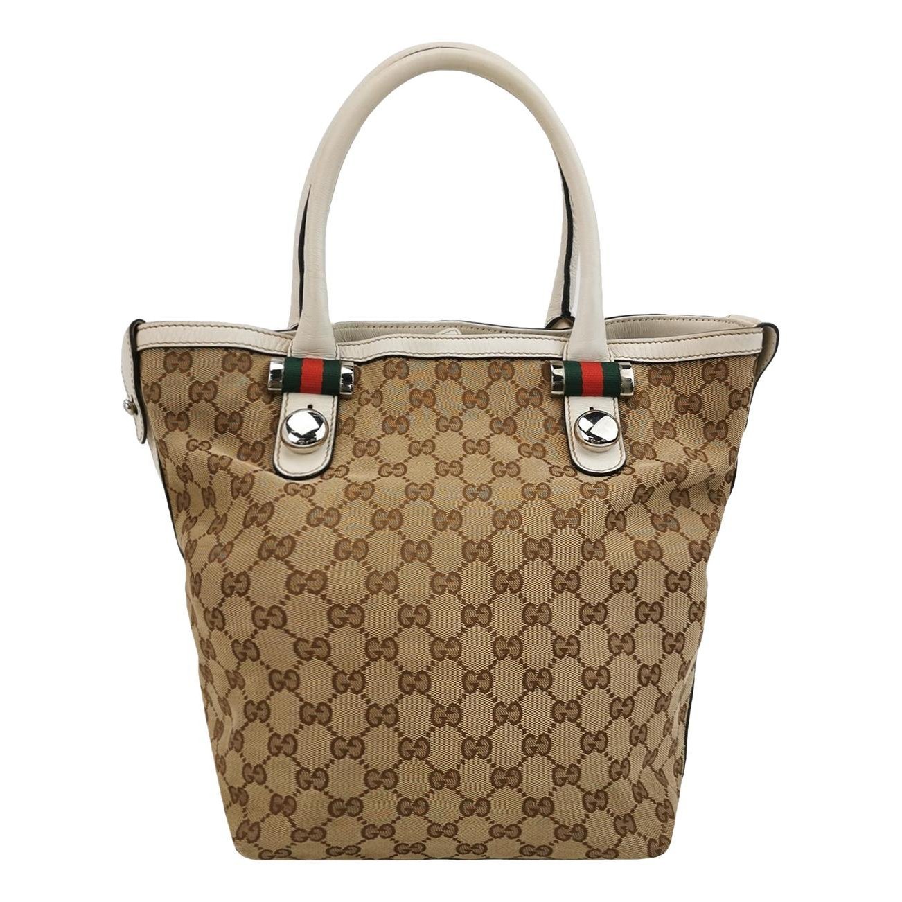Leather tote