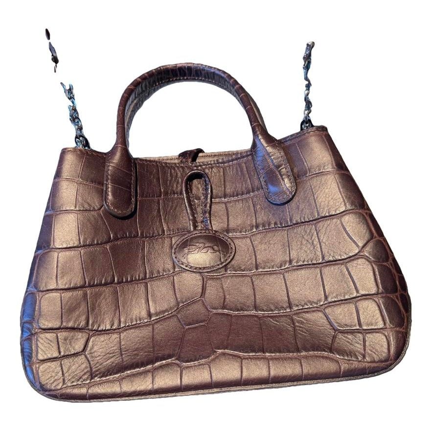 Roseau leather handbag