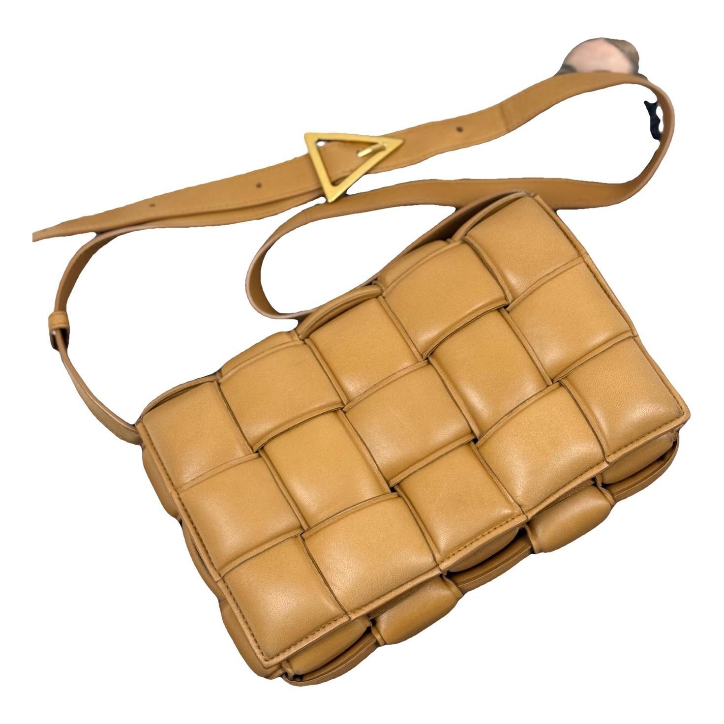 Cassette Padded leather crossbody bag