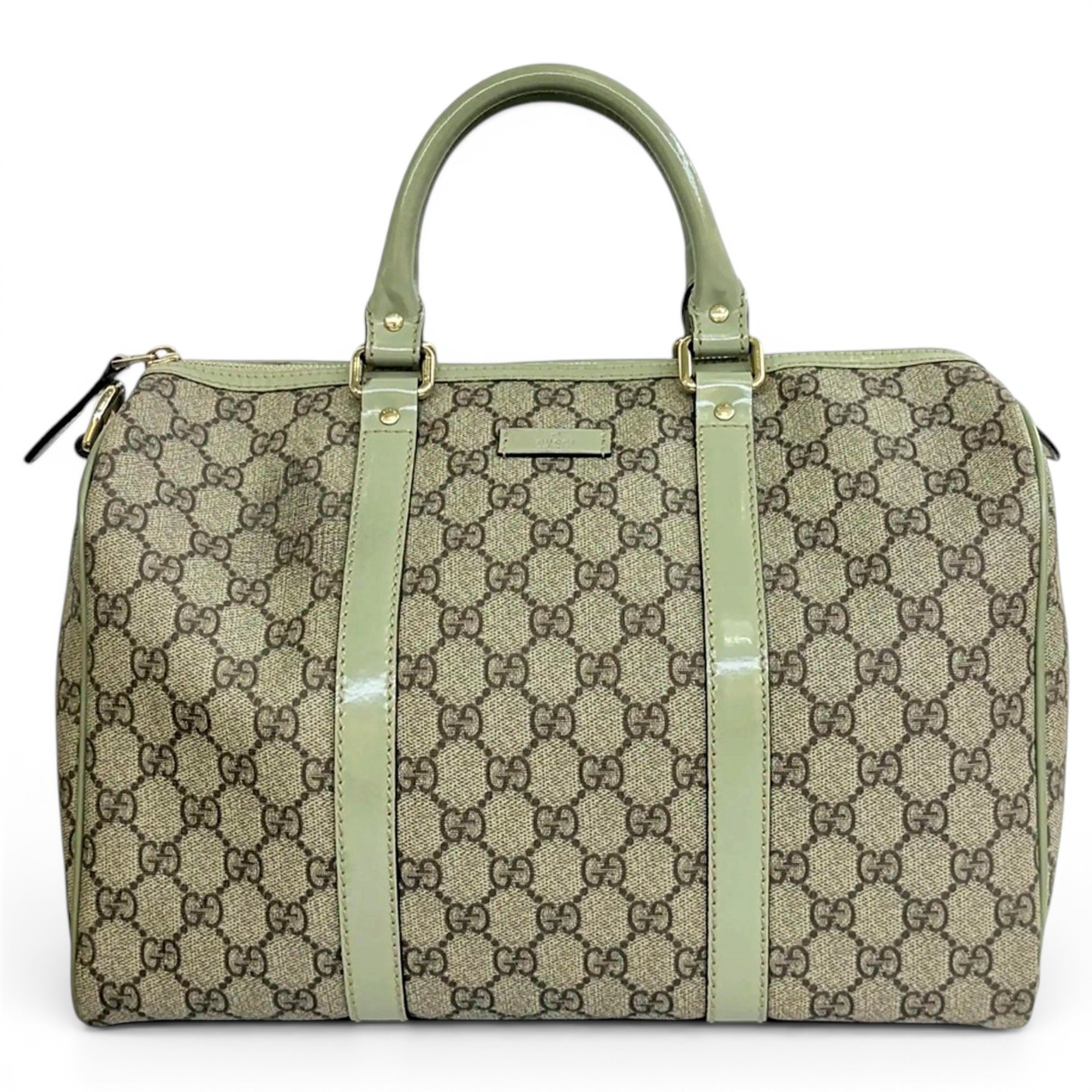 Boston vinyl handbag
