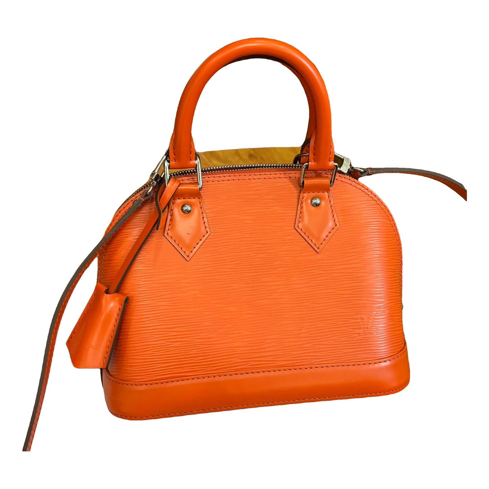 Louis Vuitton Alma BB leather handbag