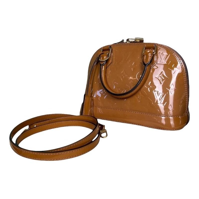 Louis Vuitton Alma BB patent leather crossbody bag