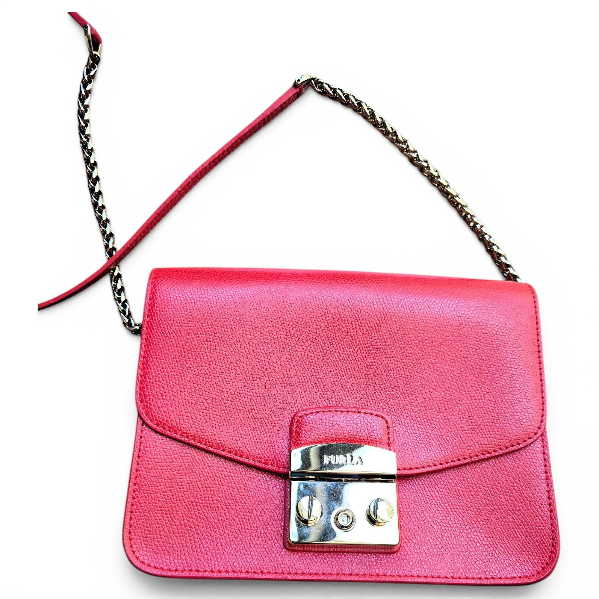 Metropolis leather crossbody bag