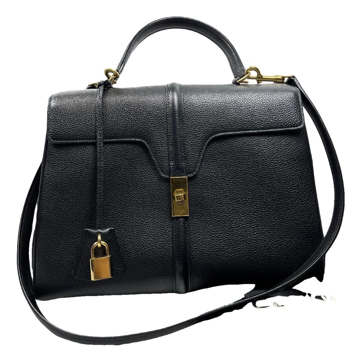 Sac 16 leather handbag