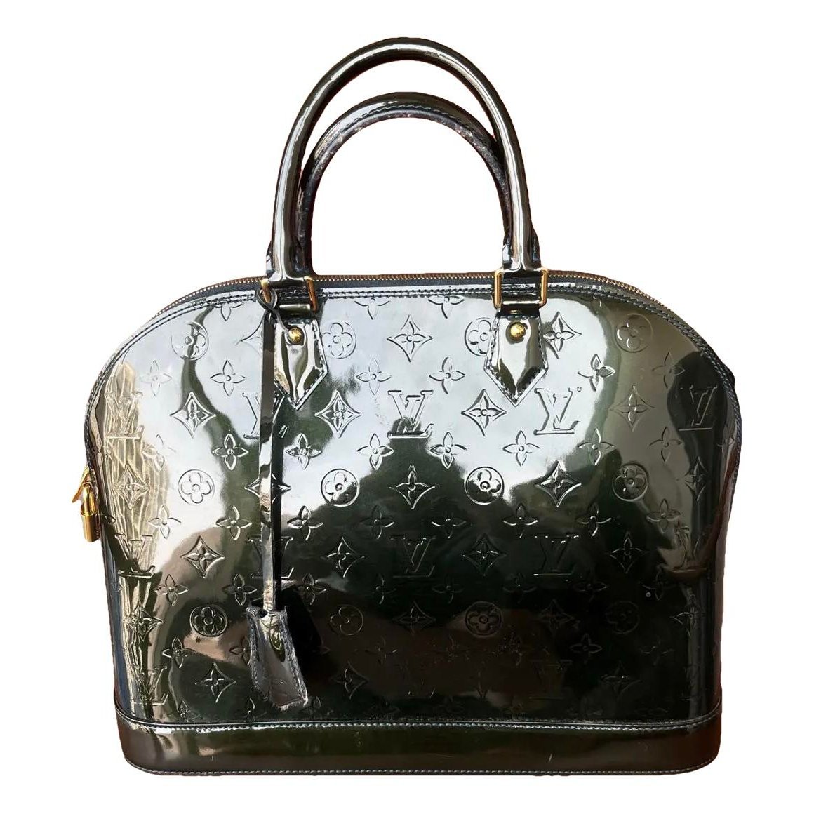 Alma patent leather handbag