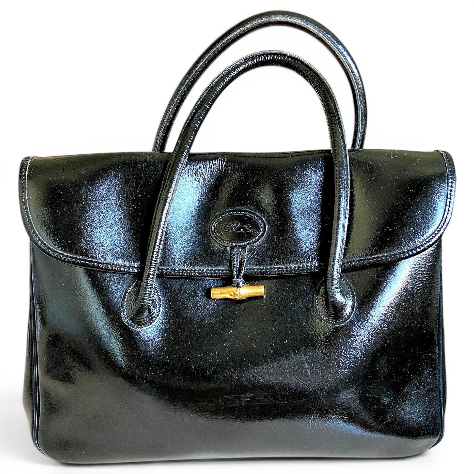 Roseau leather handbag